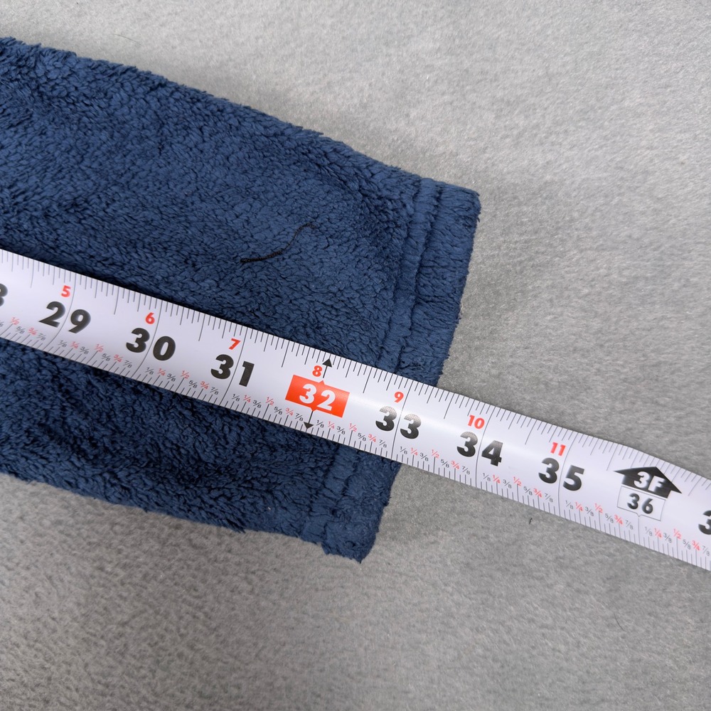 The North Face Osito Quarter Zip‎ Fleece Pullover Womens L Blue High Pile Cozy - Picture 6 of 6
